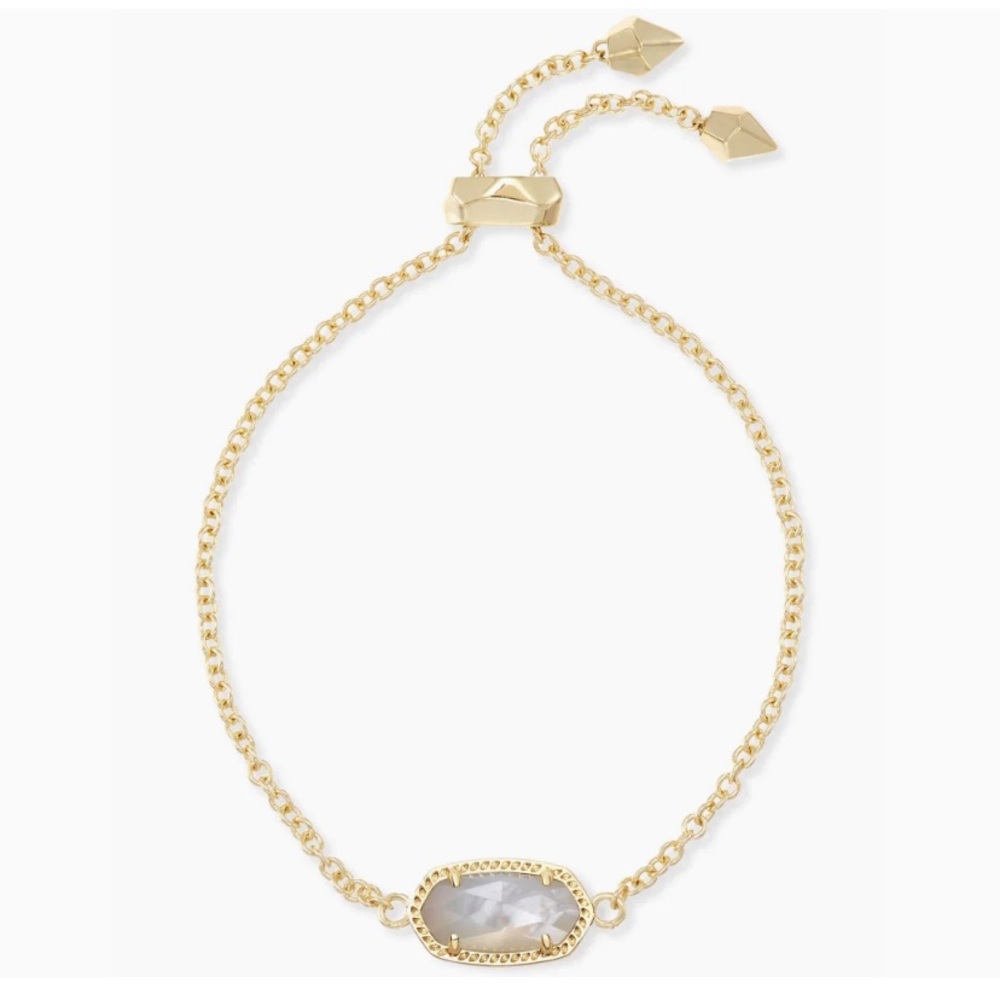 NEW Kendra Scott Elaina Gold Adjustable Bracelet